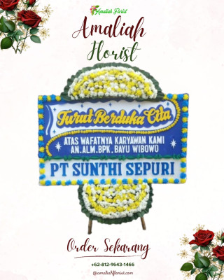 Papan Bunga Duka di Lempuyang