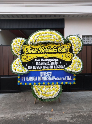 Papan Bunga Duka di Lempuyang